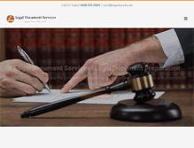 Tablet Screenshot of legaldocs4u.net